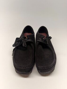 Clarks Wallabee EVO Shoe Women's Black Sz 7.5 M